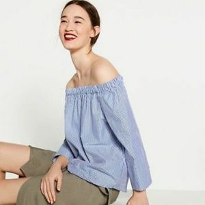 ZARA off the shoulder top